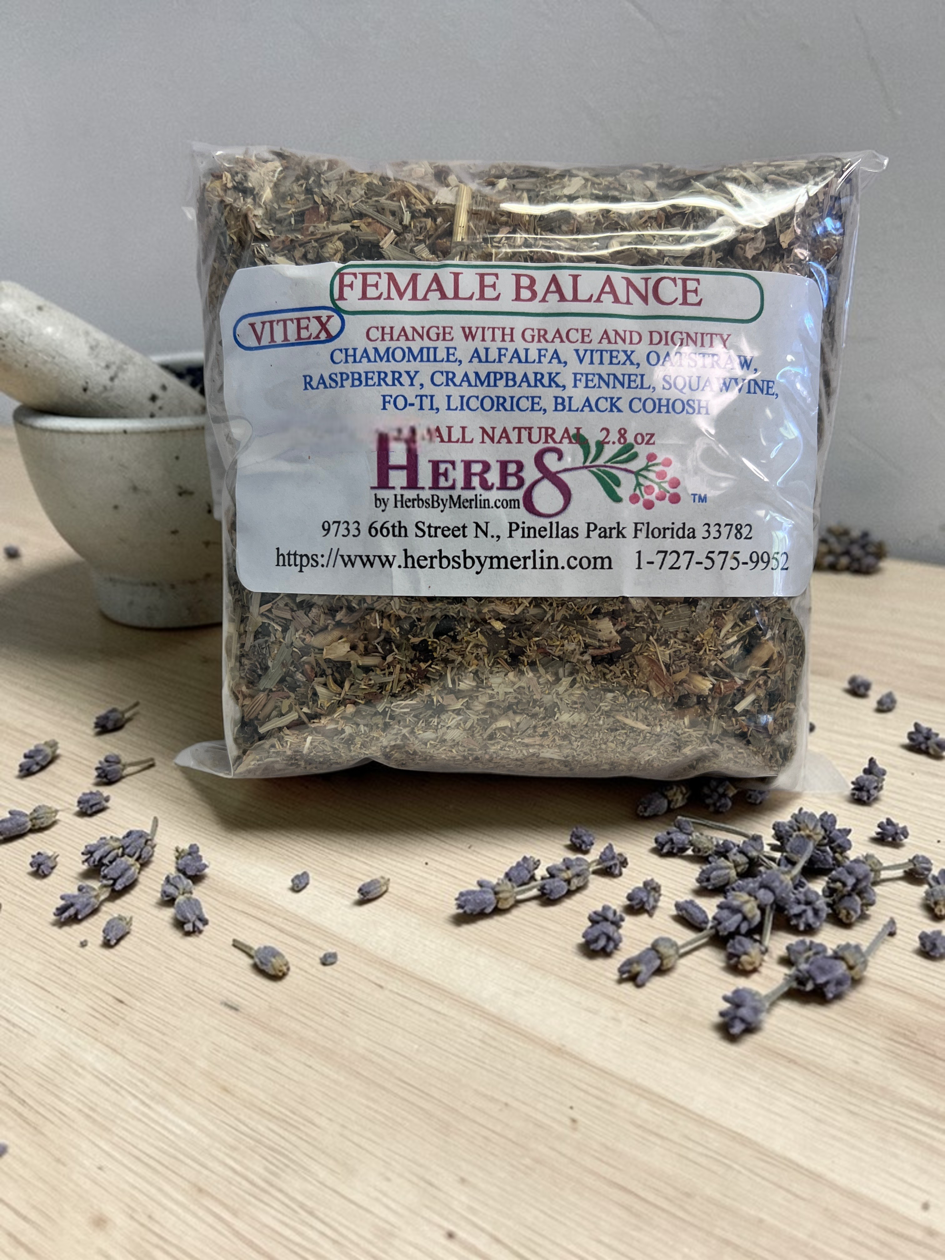 Female Balance Hormone Vitex Tea